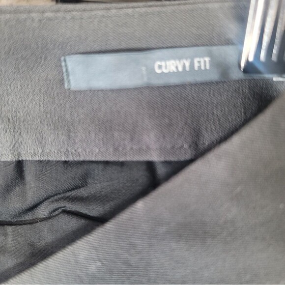 Eddie Bauer Womens Grey Curvy Fit Pants Size 8 Short - Picture 7 of 16